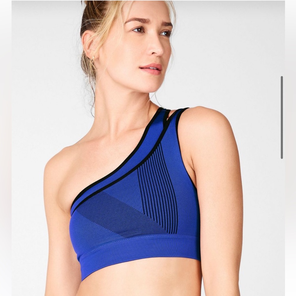 Fabletics Indy Seamless Sports Bra Size XS Lapis Black